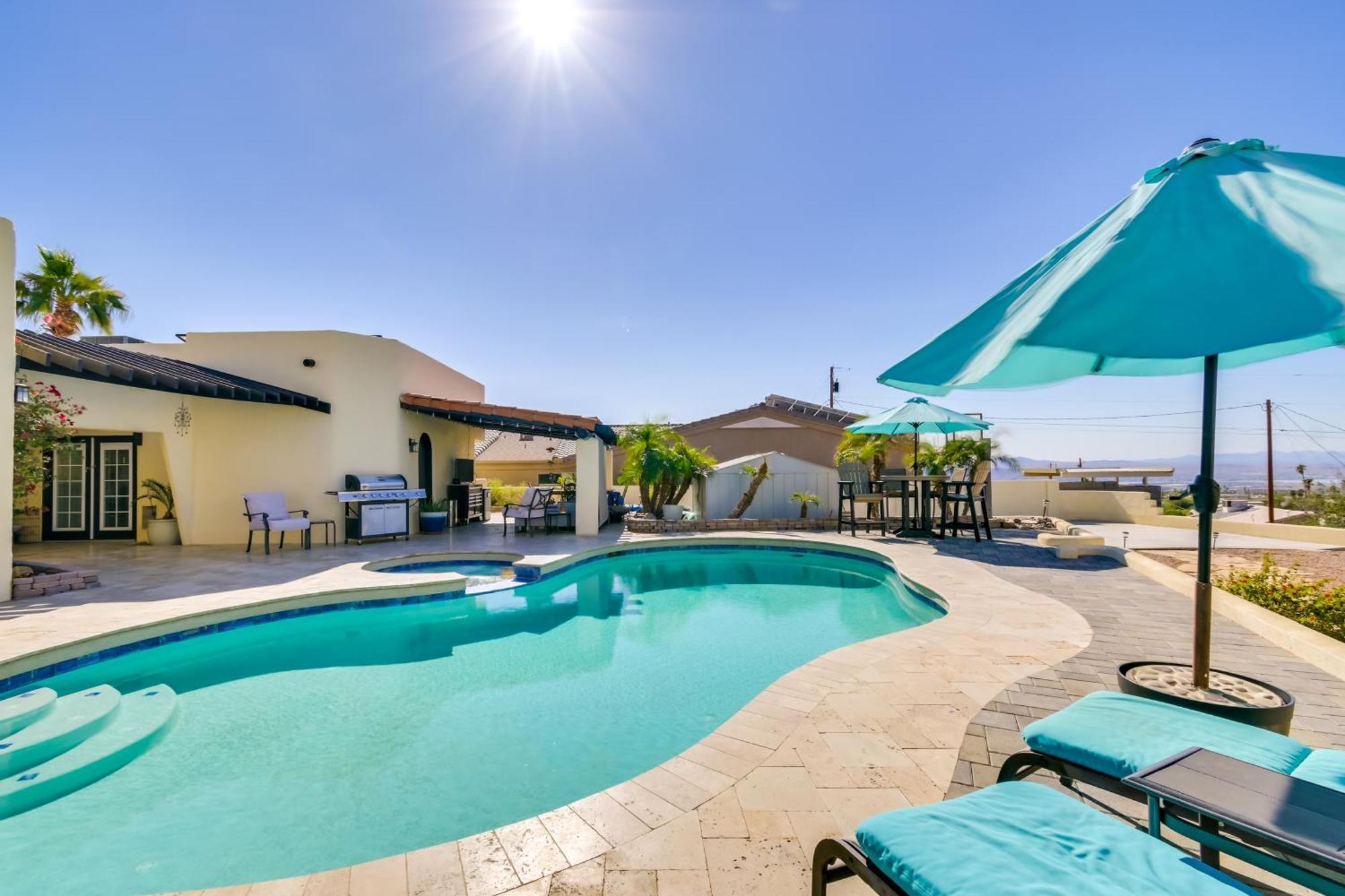 לייק הבאסו סיטי Bright Cottage With Pool And Spa - 5 Mi To Lake Havasu מראה חיצוני תמונה
