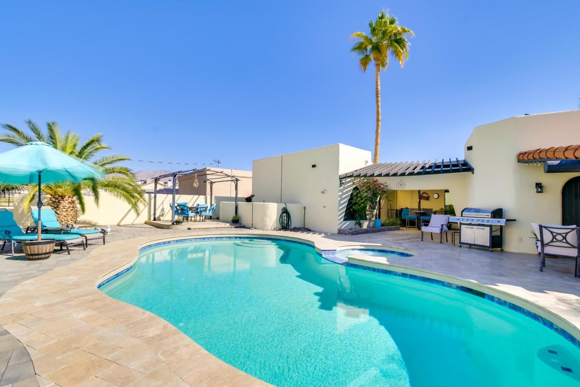 לייק הבאסו סיטי Bright Cottage With Pool And Spa - 5 Mi To Lake Havasu מראה חיצוני תמונה